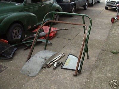 The roll cage.